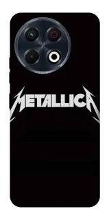 Чехол на TECNO Spark 30 Pro (KL7) Metallica logo фото 1 Чехол на TECNO Spark 30 Pro (KL7) Metallica logo фото 1 из 1