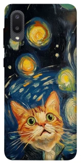 Чехол на Samsung Galaxy A02 paint cat фото 1 из 1