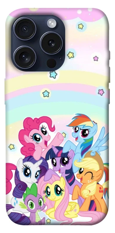Чехол на Apple iPhone 15 Pro (6.1") My Little Pony ver.2 фото 1 из 1