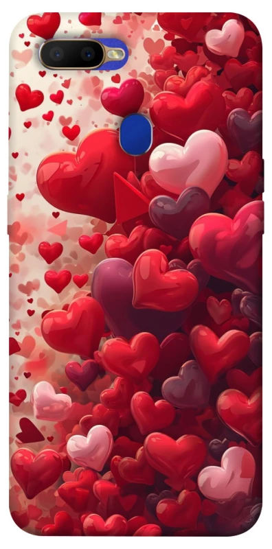 Чохол на Oppo A5s Many hearts фото 1 з 1