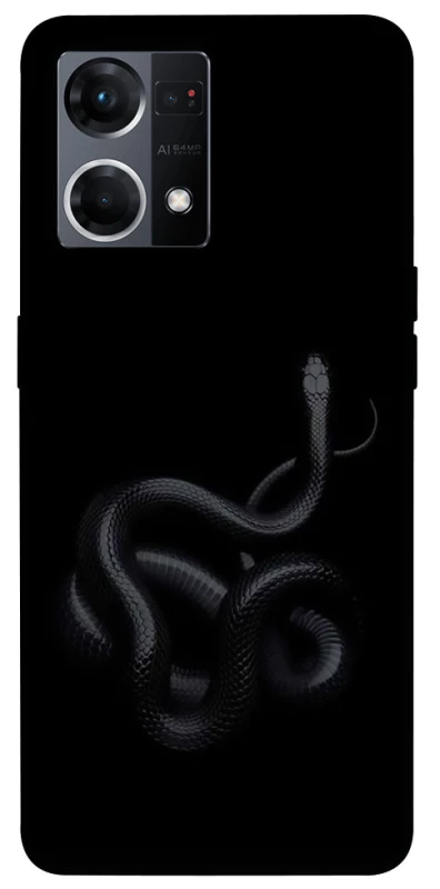 Чохол на Oppo Reno 7 4G Black snake фото 1 з 1