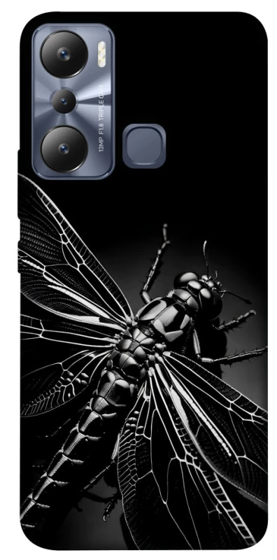 Чехол на Infinix Hot 20i Black dragonfly фото 1 из 1