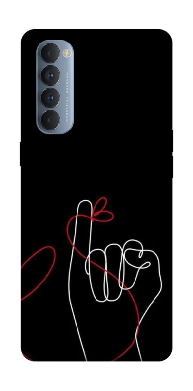 Чехол на Oppo Reno 4 Pro Pair romantic theme ver.8 фото 1 из 1