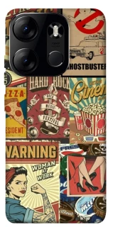 Чохол на Tecno Spark Go 2023 Retro collage ver.2 фото 1 з 1