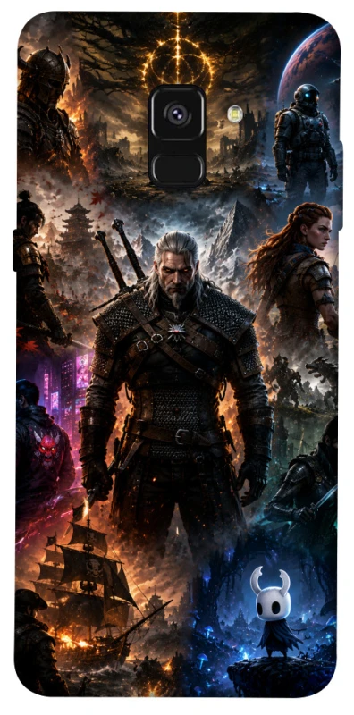 Чехол на Samsung A530 Galaxy A8 (2018) My Games ver.2 фото 1 из 1