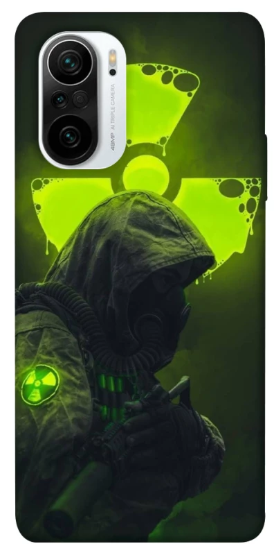 Чехол на Xiaomi Redmi K40 / K40 Pro / K40 Pro+ / Poco F3 Радиация v5 фото 1 из 1