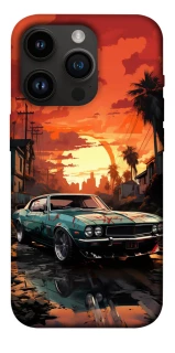 Чохол на Apple iPhone 14 Pro (6.1") Car at sunset фото 1 з 1