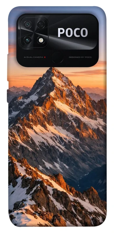 Чохол на Xiaomi Poco C40 Sunrise mountain фото 1 з 1