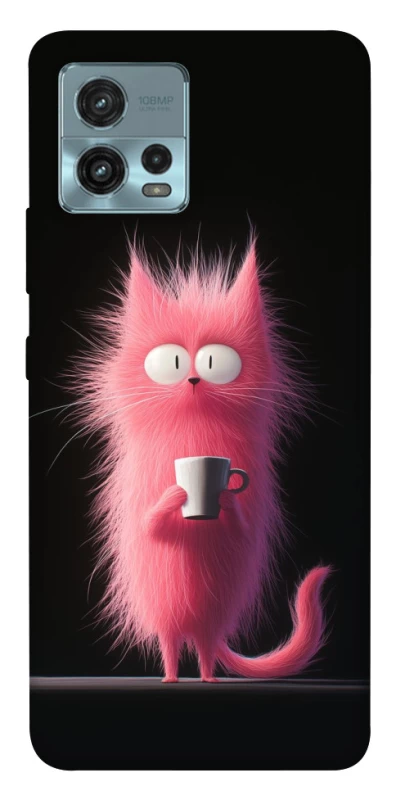 Чехол на Motorola Moto G72 Розовый котёнок фото 1 из 1