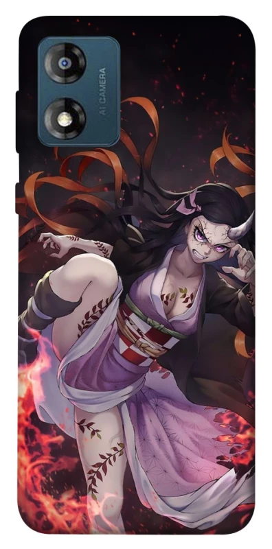 Чохол на Motorola Moto E13 Nezuko v2 фото 1 з 1