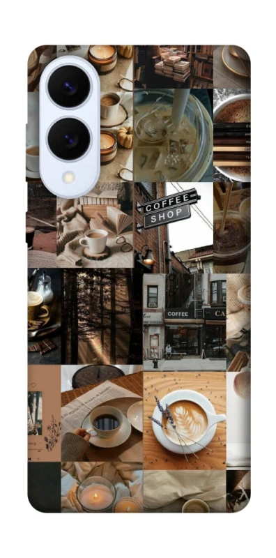 Чохол на Samsung Galaxy S25 Edge Coffee collage ver.3 фото 1 з 1