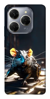 Чехол на TECNO Spark 20 Pro Cyber rat фото 1 из 1