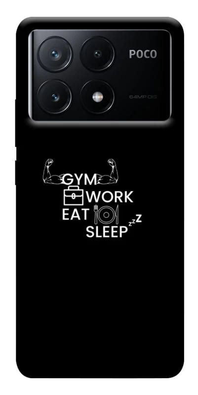 Чехол на Xiaomi Poco X6 Gym v2 фото 1 из 1