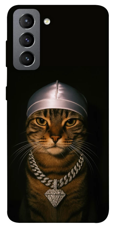 Чехол на Samsung Galaxy S21 FE Cat in Bling фото 1 из 1