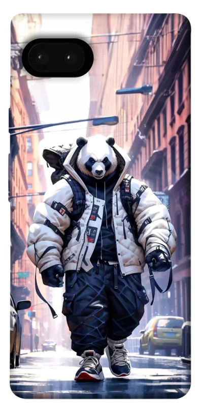 Чохол на Google Pixel 7a Панда кур'єр фото 1 з 1