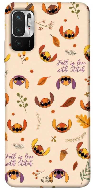 Чохол на Xiaomi Poco M3 Pro 4G / 5G Fall in love with Stitch фото 1 з 1