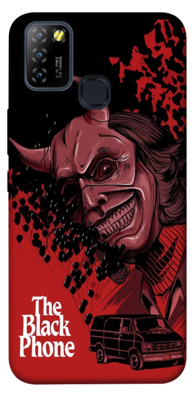 Чехол на Infinix Hot 10 Lite The Black Phone фото 1 из 1