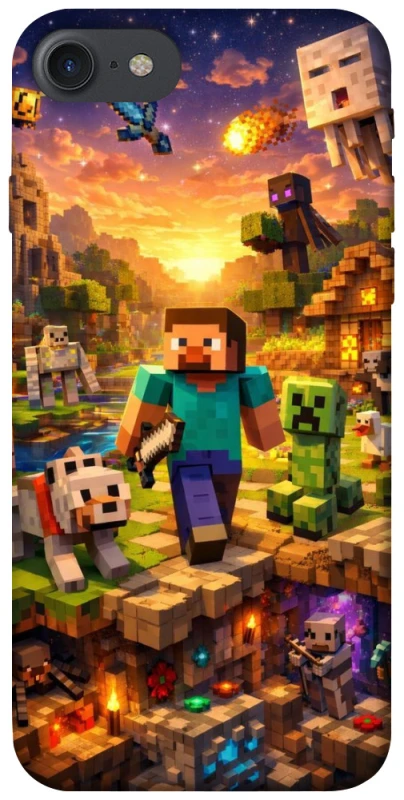 Чохол на Apple iPhone 7 / 8 (4.7") Minecraft v6 фото 1 з 1