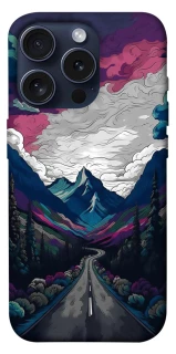 Чехол на Apple iPhone 15 Pro (6.1") Нарисованные горы фото 1 из 1