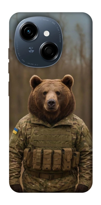 Чохол на TECNO Spark Go 1 Ведмідь захисник фото 1 з 1