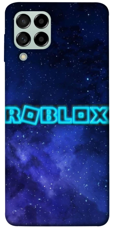 Чохол на Samsung Galaxy M53 5G Roblox Space Logo Blue фото 1 з 1