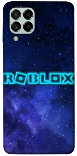 Чехол на Samsung Galaxy M53 5G Roblox Space Logo Blue фото 1 из 1