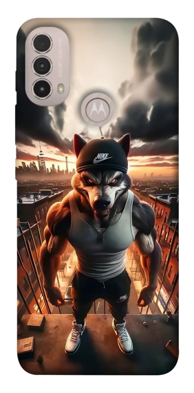 Чохол на Motorola Moto E40 Вовк фото 1 з 1