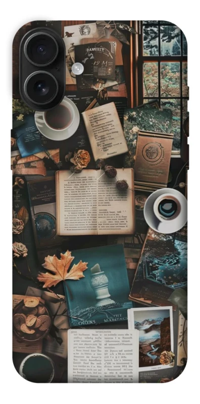 Чехол на Apple iPhone 16 Plus Autumn collage фото 1 из 1