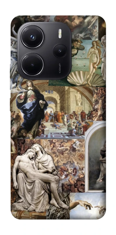 Чохол на Xiaomi Redmi Note 14 4G (Europe version) Art collage ver.10 фото 1 з 1