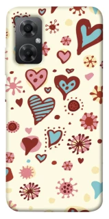 Чохол на Xiaomi Redmi Note 11R Pretty hearts фото 1 з 1