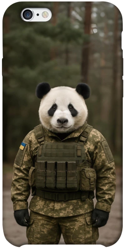 Чохол на Apple iPhone 6/6s plus (5.5") Панда захисник фото 1 з 1