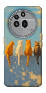Чехол на Nothing Phone (3a) Pro cats on wall фото 1 Чехол на Nothing Phone (3a) Pro cats on wall фото 1 из 1