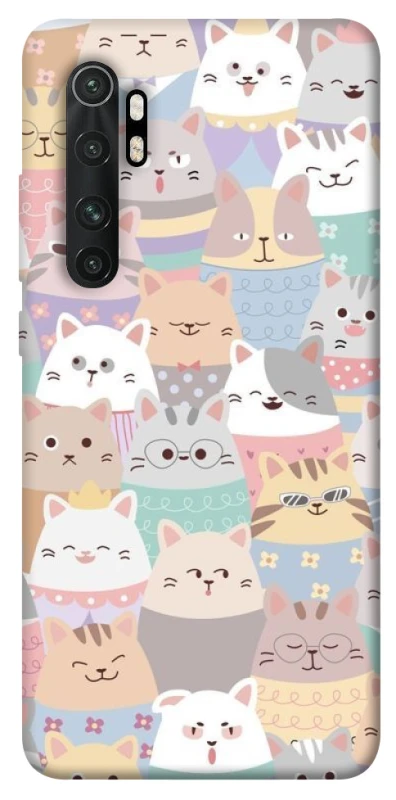 Чохол на Xiaomi Mi Note 10 Lite Funny Kittens ver.2 фото 1 з 1