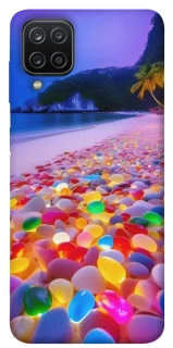 Чохол на Samsung Galaxy A12 Каміння світиться на березі фото 1 з 1
