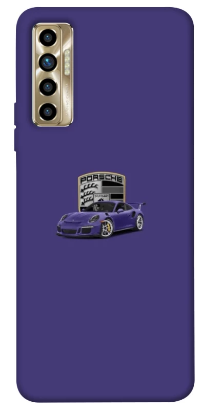 Чехол на TECNO Camon 17P Porsche purple фото 1 из 1