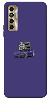Чохол на TECNO Camon 17P Porsche purple фото 1 з 1