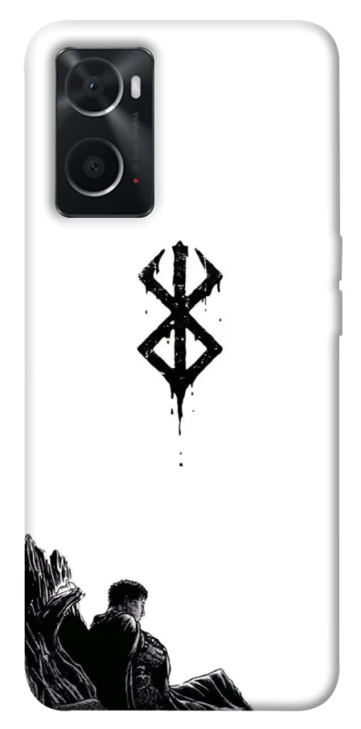 Чехол на Oppo A76 4G berserk white фото 1 из 1