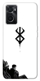 Чехол на Oppo A76 4G berserk white фото 1 из 1