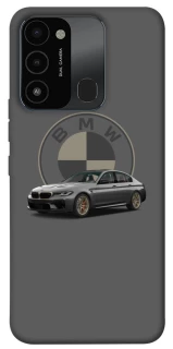 Чехол на TECNO Spark 8C BMW grey v2 фото 1 из 1