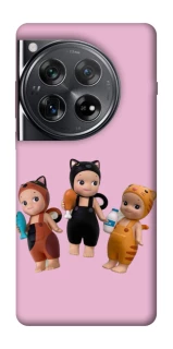 Чехол на OnePlus 12 Cat Cafe Trio фото 1 из 1