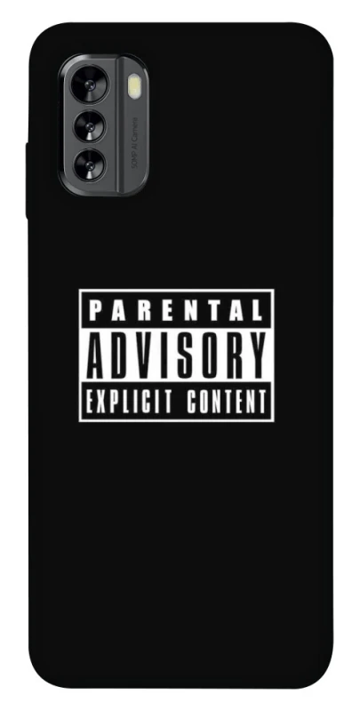 Чохол на Nokia G60 Parental Advisory Label фото 1 з 1