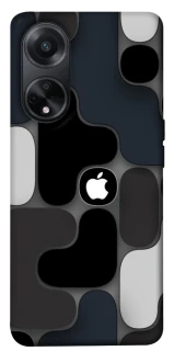Чехол на Oppo A58 4G Apple logo ver.8 фото 1 из 1