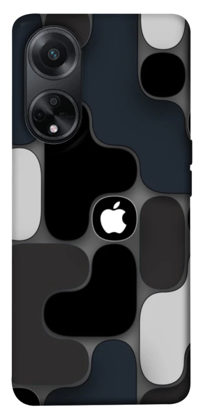 Чехол на Oppo A98 Apple logo ver.8 фото 1 из 1