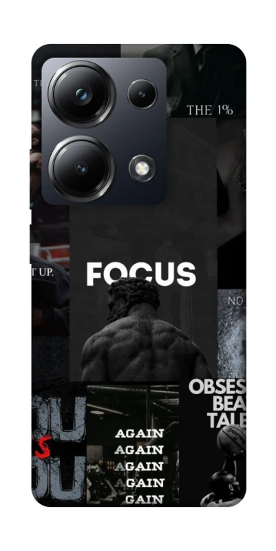 Чехол на Xiaomi Poco M6 Pro 4G Focus collage фото 1 из 1