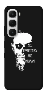 Чехол на Infinix Hot 60i All Monsters are Human фото 1 из 1