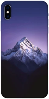 Чехол на Apple iPhone X (5.8") Purple mountains фото 1 из 1