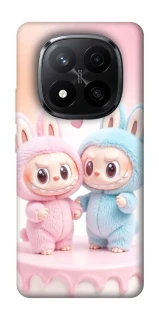 Чохол на Xiaomi Redmi Note 14 Pro+ 5G Labubu Twins фото 1 з 1