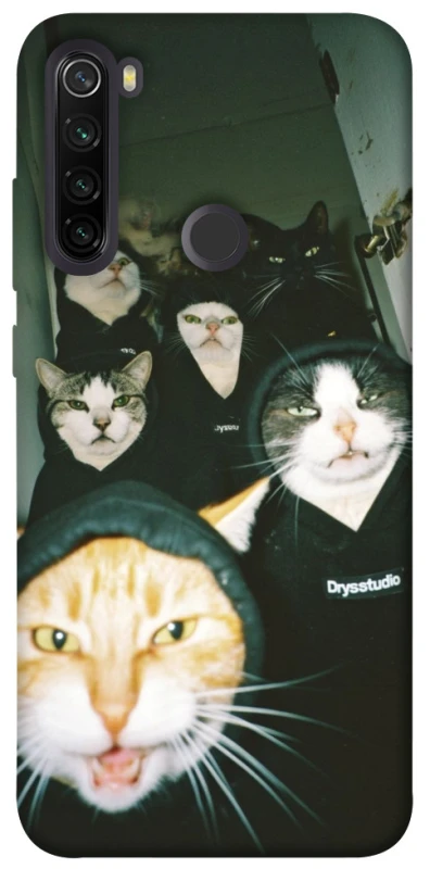 Чохол на Xiaomi Redmi Note 8T Сatsss фото 1 з 1