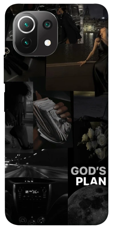 Чохол на Xiaomi Mi 11 Lite God's plan фото 1 з 1