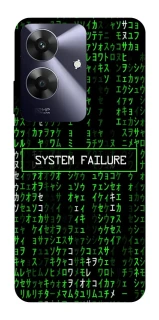 Чехол на Realme Note 60 Matrix system failure фото 1 Чехол на Realme Note 60 Matrix system failure фото 1 из 1
